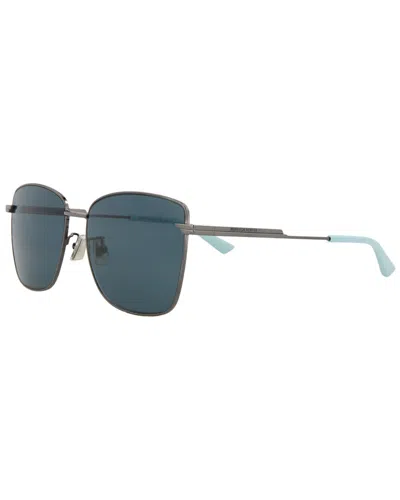 Bottega Veneta Women's Bv1237s 57mm Sunglasses In Silver