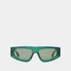 Bottega Veneta Bv1277s Sunglasses In Green