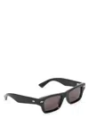 Bottega Veneta Rectangular Sunglasses In Black