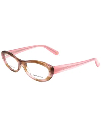 Bottega Veneta Women's Bv204 51mm Optical Frames In Pink