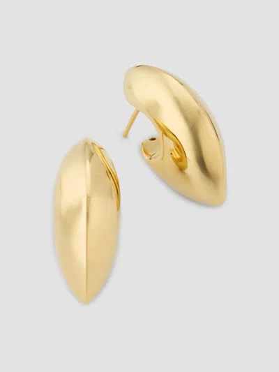 Bottega Veneta Women's Candy Claw 18k-gold-plated Sterling Silver Earrings