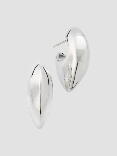 Bottega Veneta Candy Claw Earrings In Metallic