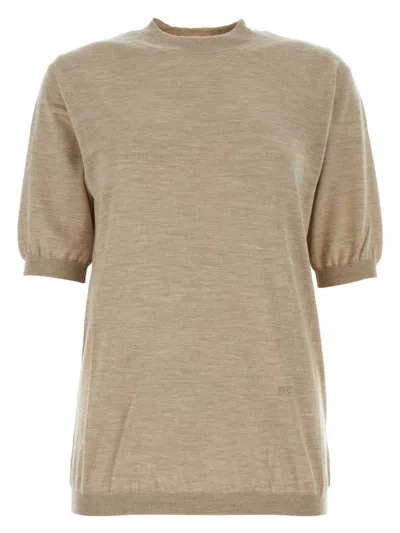 BOTTEGA VENETA WOMEN'S CAPPUCCINO CASHMERE SWEATER
