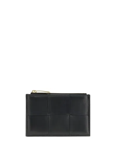 Bottega Veneta Women Card Holder In Black