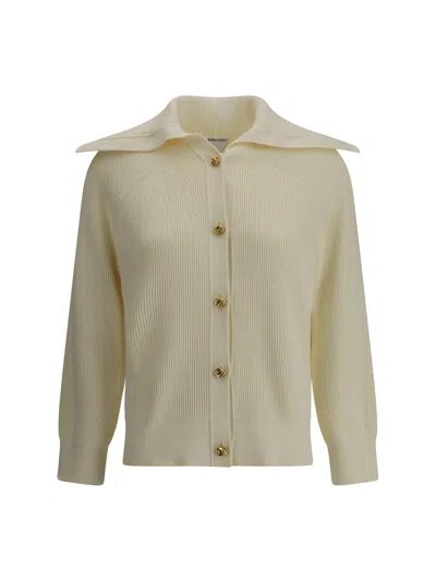 BOTTEGA VENETA BOTTEGA VENETA WOMEN CARDIGAN WITH KNOT BUTTONS