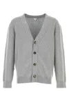Bottega Veneta Cashmere Cardigan In Gray