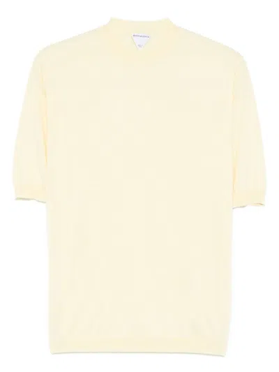 Bottega Veneta Women Cashmere Top In Yellow