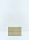 Bottega Veneta Women Cassette Card Holder In Gray