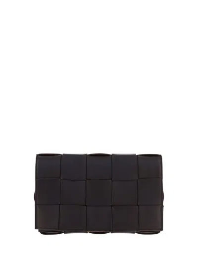 Bottega Veneta Women Cassette Shoulder Bag In Black