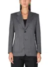 Bottega Veneta Chevron Pattern Jacket In Multicolor