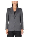 Bottega Veneta Chevron Pattern Jacket In Multicolour