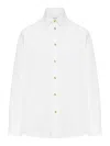 Bottega Veneta Women Classic Cotton Poplin Shirt In White