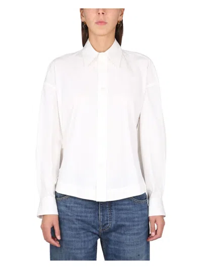 BOTTEGA VENETA WOMEN'S COMPACT COTTON SHIRT