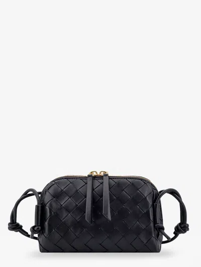 Bottega Veneta Women Concert Pouch Leather Shoulder Bag With Intrecciato Motif In Multi