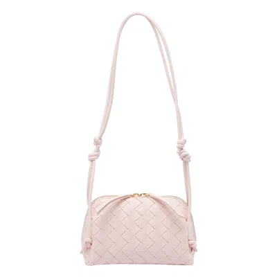 Bottega Veneta Women Concert Pouch In Pink