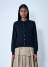 Bottega Veneta Women Cotton-and-viscose Twinset In Blue