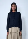 Bottega Veneta Women Cotton-and-viscose Twinset In Blue