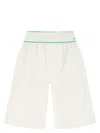 Bottega Veneta White Shorts