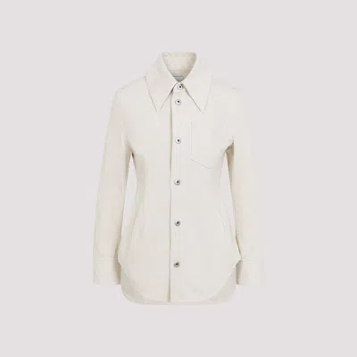 Bottega Veneta Women's Cotton Jacket - Spring/summer 2025 In Nude & Neutrals