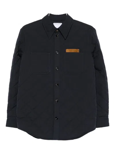 Bottega Veneta Women Cotton Overshirt In Black
