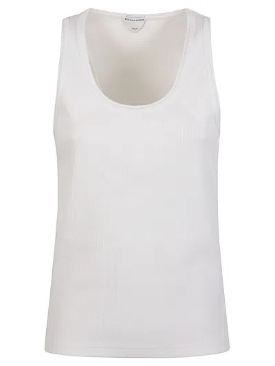 Bottega Veneta Women Cotton Tank Top In Multicolor