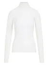 Bottega Veneta Rib-knit Turtleneck Sweater In White