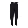 Bottega Veneta Tailored Trousers With Belt And Zip Detail In Blue