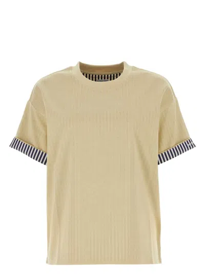 BOTTEGA VENETA WOMEN'S CREAM COTTON T-SHIRT