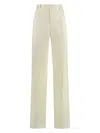 Bottega Veneta Women's Cream Linen Pant