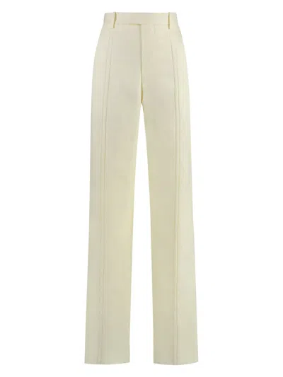 Bottega Veneta Women's Cream Linen Pant