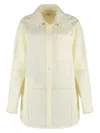 Bottega Veneta Linen Shirt With Long Sleeves And Pockets