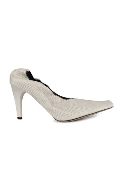 Bottega Veneta Women Crunch Pumps In White