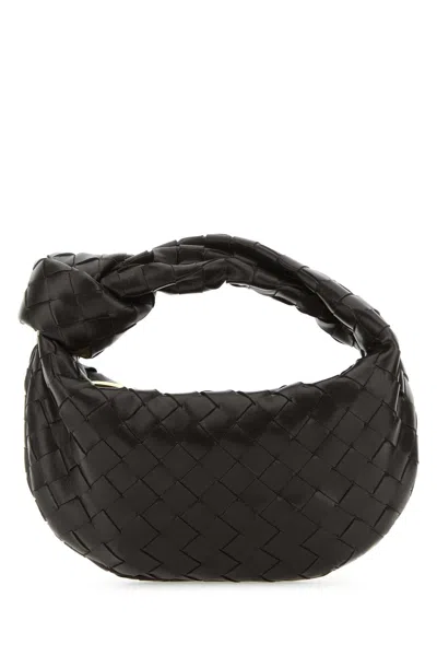Bottega Veneta Women Dark Brown Nappa Leather Mini Jodie Handbag
