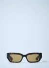 Bottega Veneta Women Dash Rectangular Sunglasses In Green