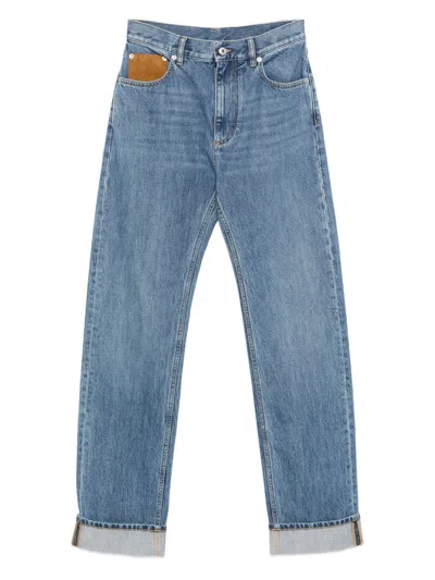 Bottega Veneta Women Denim Cotton Jeans In Multi