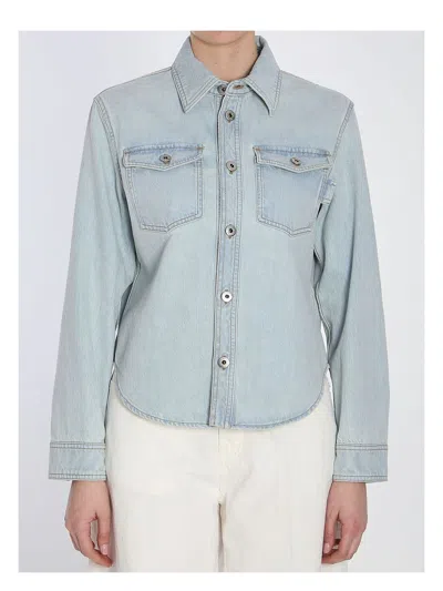 BOTTEGA VENETA WOMEN'S DENIM JACKET