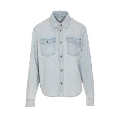 Bottega Veneta Women Denim Shirt