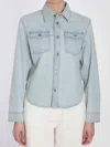 Bottega Veneta Women Denim Shirt
