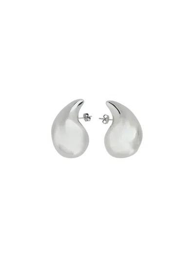 Bottega Veneta Women Drop Earrings In Silver