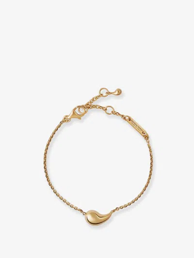 Bottega Veneta Women Drop Sterling Silver With 18k Gold Finish Bracelet
