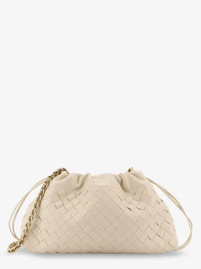 Bottega Veneta Women Dustbag Leather Pouch With Intrecciato Motif In Multi
