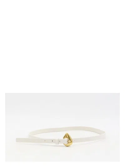 Bottega Veneta Women's Fin Belt In Ivory