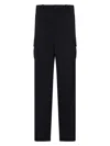 Bottega Veneta Fine Cargo Trousers In Blue