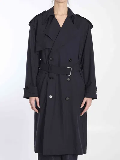 Bottega Veneta Women Fine Wool Trench Coat