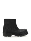 Bottega Veneta Fireman Ankle Boots In Black