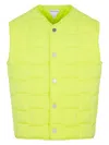 Bottega Veneta Technical Nylon Vest With All-over Woven Pattern