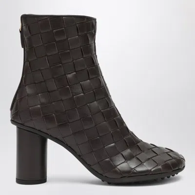Bottega Veneta Women Fondant Intrecciato Atomic Boot In Brown