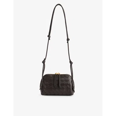 Bottega Veneta Womens Fondant Loop Leather Cross-body Bag