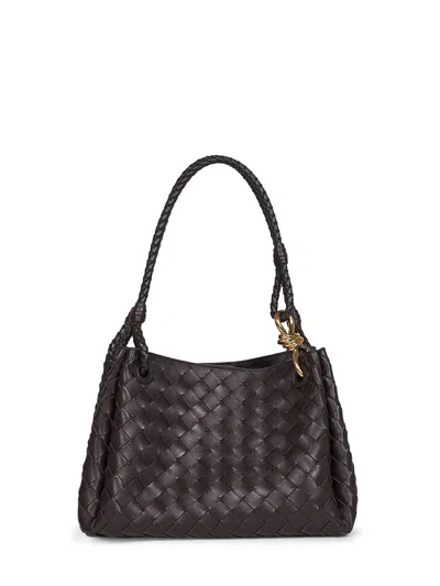 Bottega Veneta Women Fondant Parachute Shoulder Bag In Brown