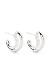 Bottega Veneta Women Frills Small Earrings In Metallic